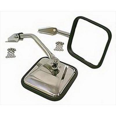 Rugged Ridge Side Mirrors (Stainless Steel) - 11005.02
